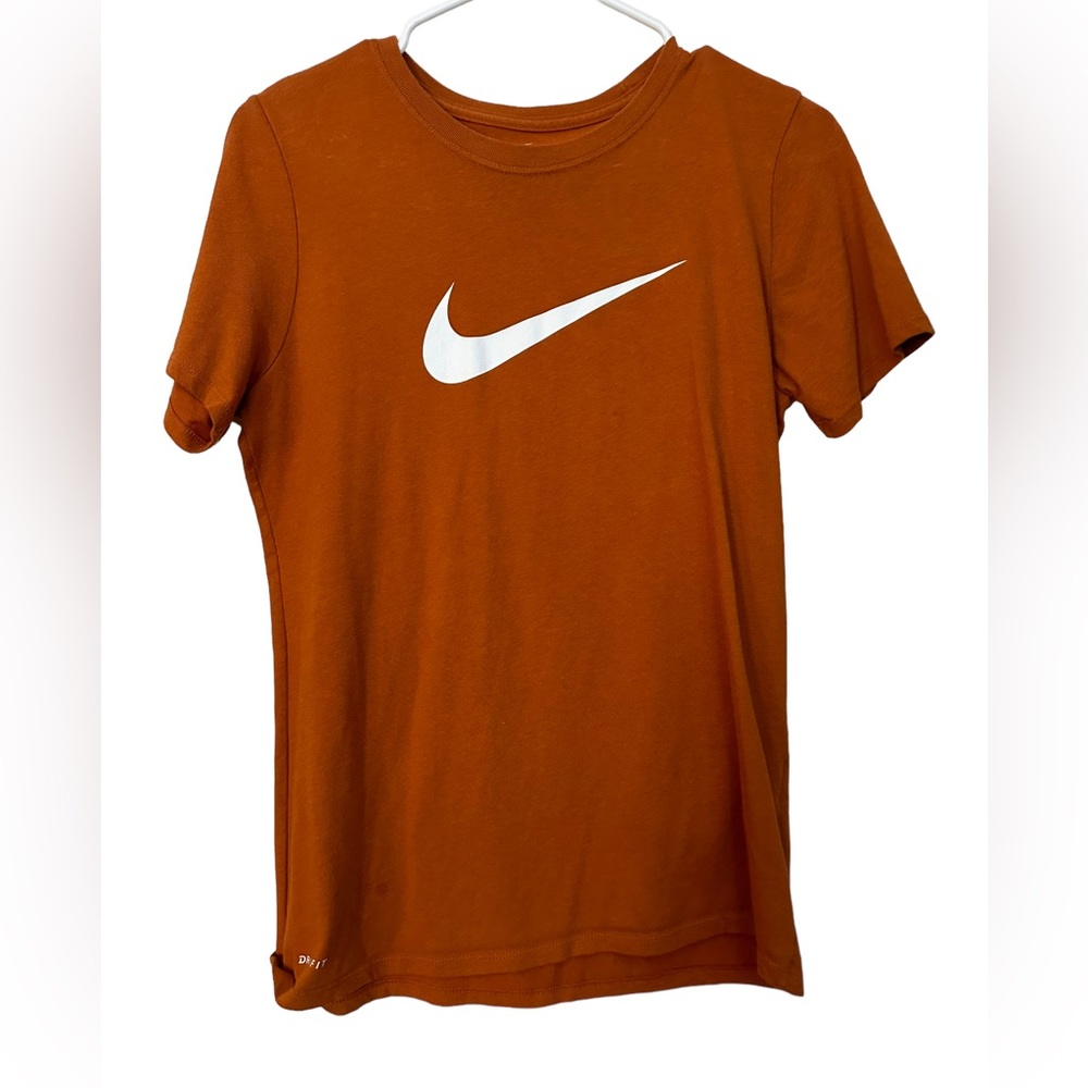 Nike athletic cut dri-fit orange comfy womens size M